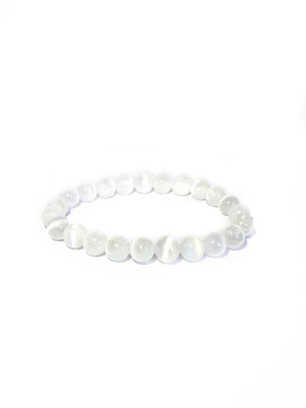 Selenite bracelet - 8mm