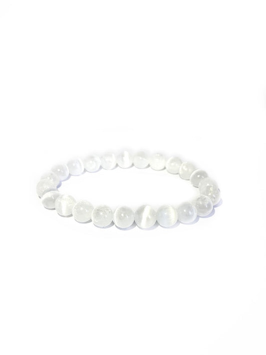 Selenite bracelet - 8mm