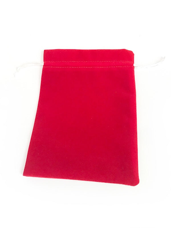 Velvet deck pouch
