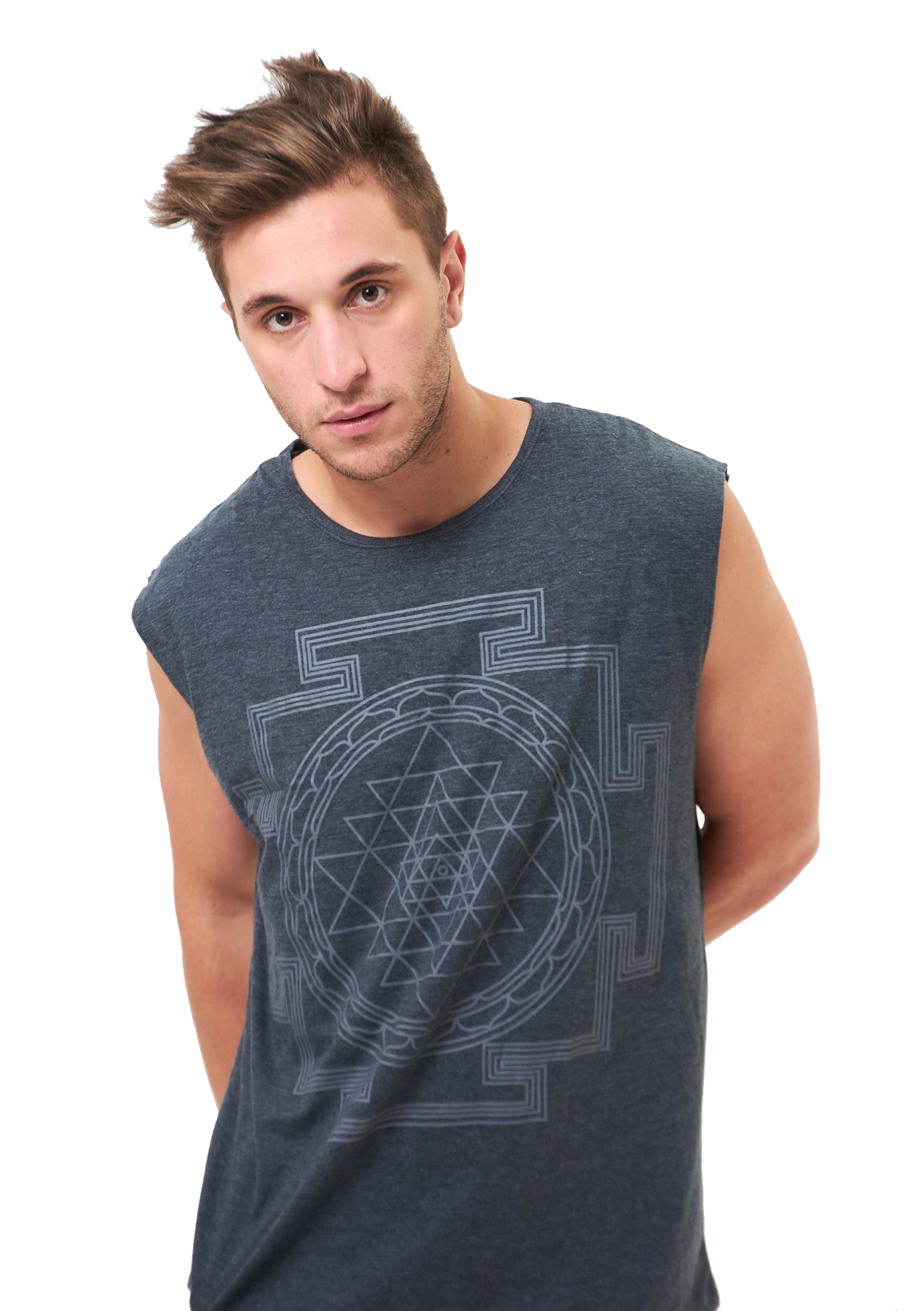 Sri Yantra Print Tank Top