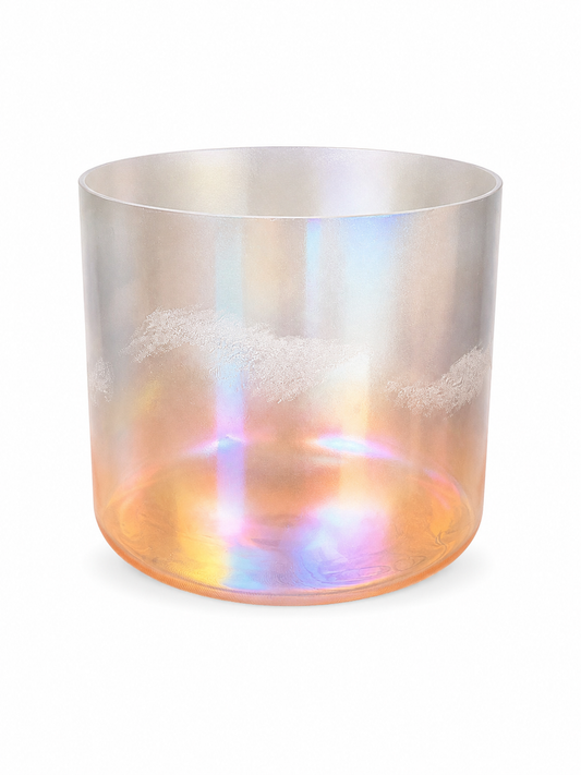 Citrine Alchemy Crystal Singing Bowl – E♭ / A4♭ / B1