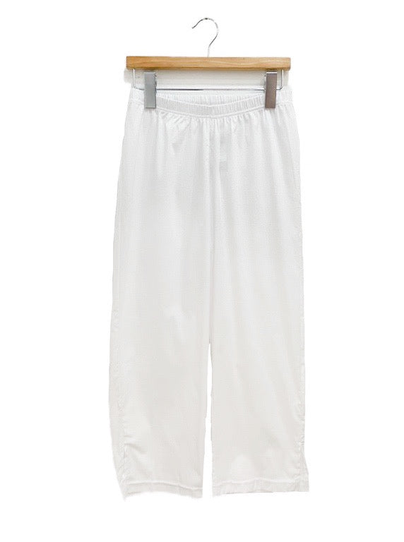 3/4 straight leg stretch cotton pant - various colours