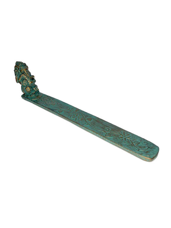 Ganesha long incense holder - various colours