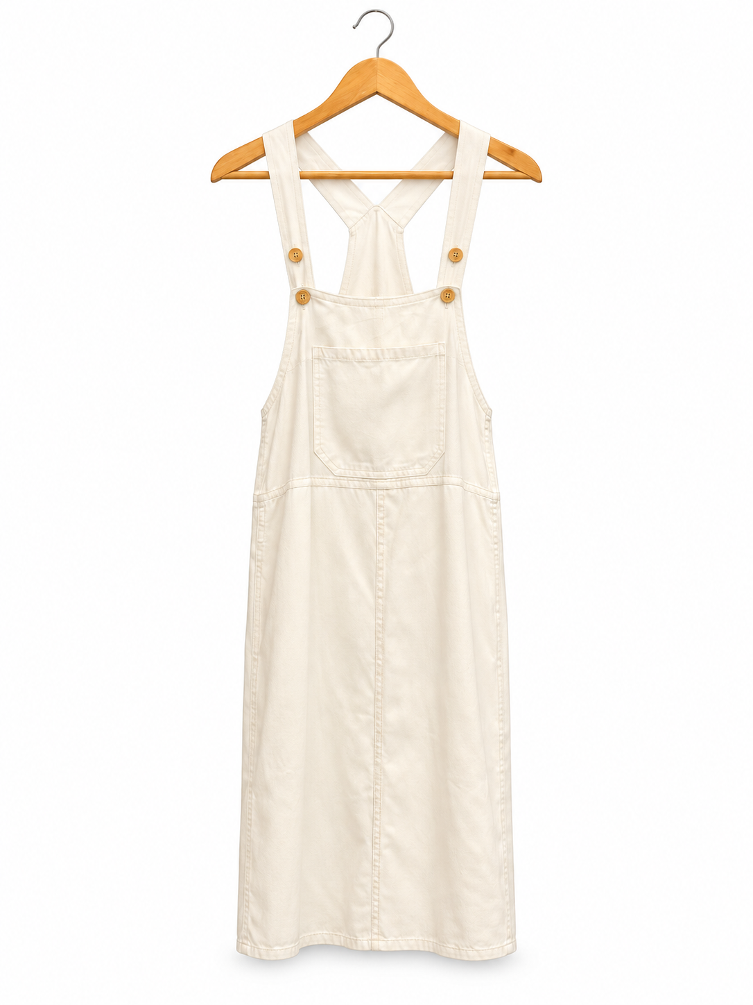 Ivory Pinafore Dress