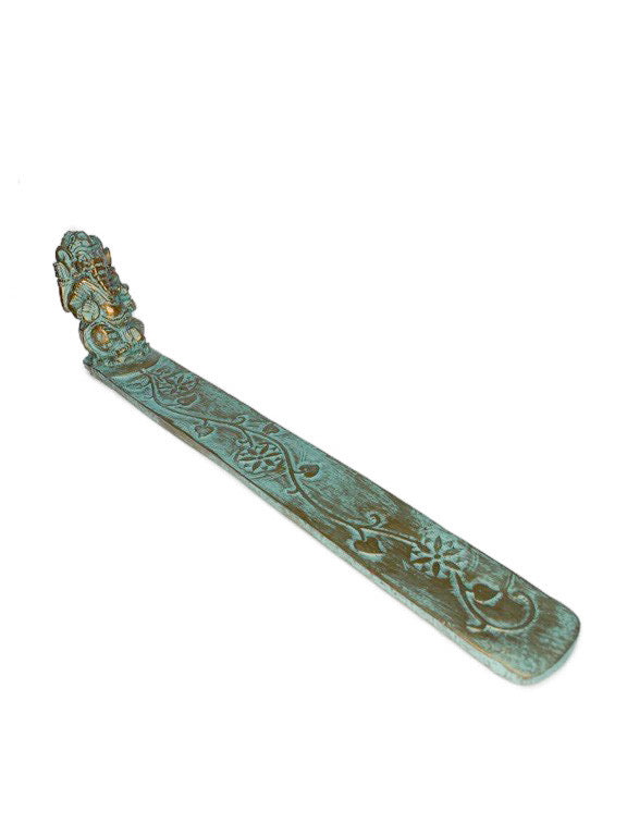 Ganesha long incense holder - various colours