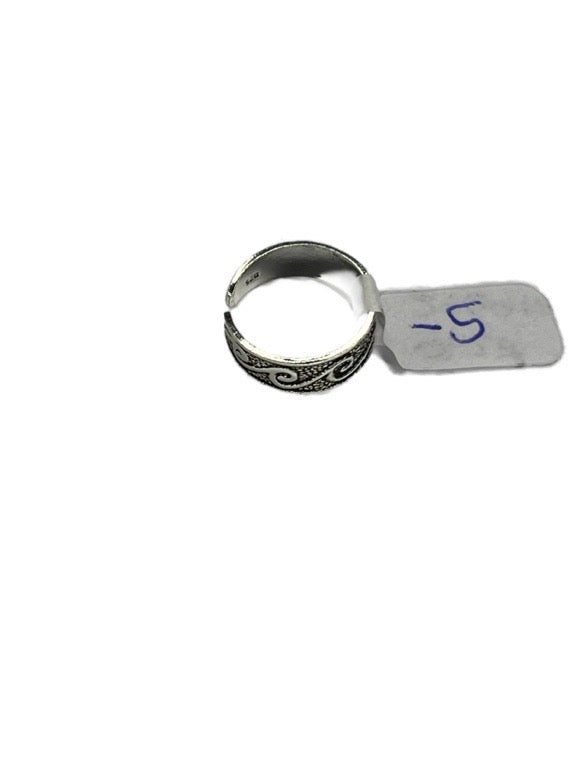 Silver toe rings-various patterns