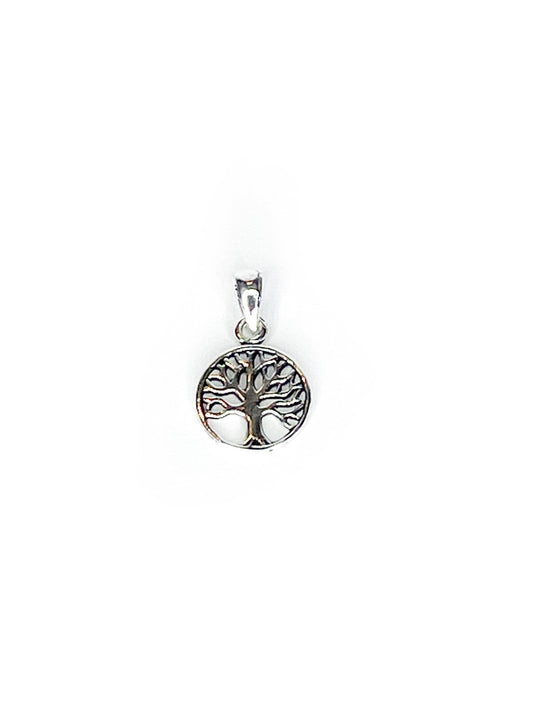 Tree of life silver pendant