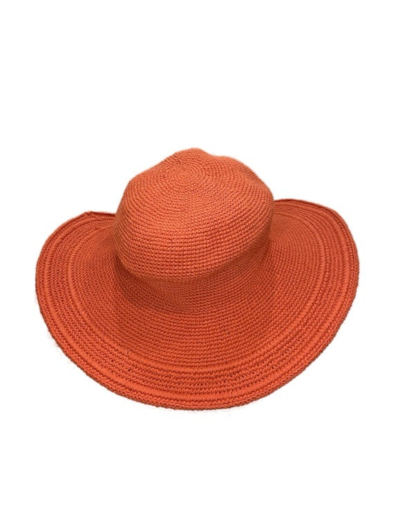 Cotton crochet hat - 38cm diameter - various
