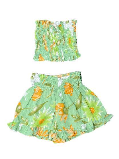 Bonnie kids top and short set - various