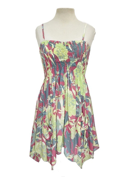 Shirred Pocket Dress - various