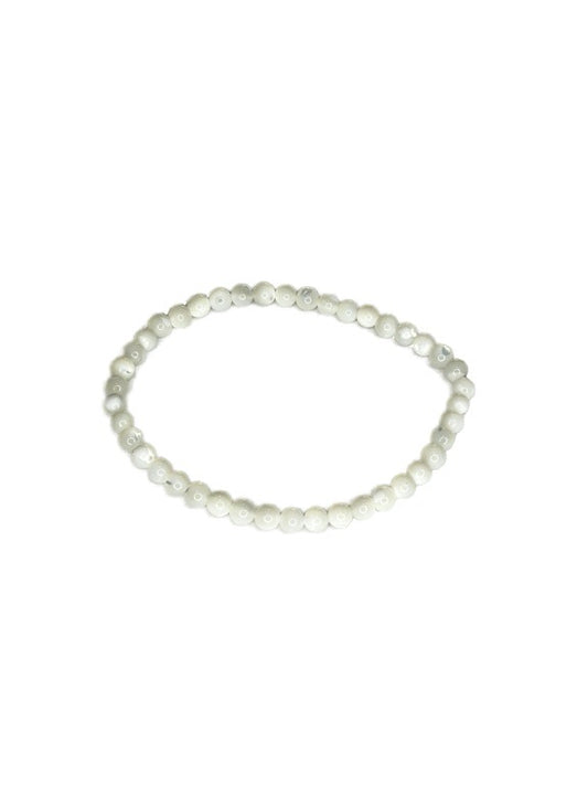Mother of pearl bracelet - 4mm