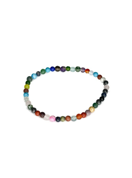 Assorted crystal bracelet - 4mm