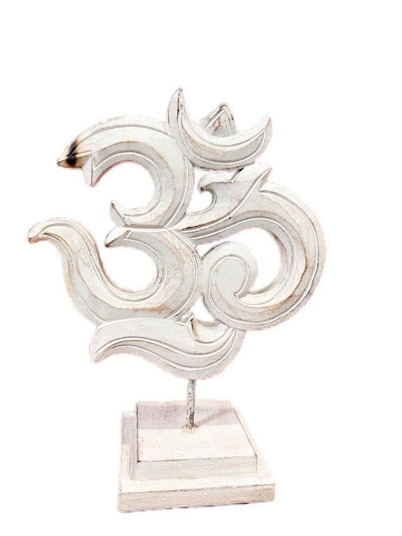 Wooden Om Small