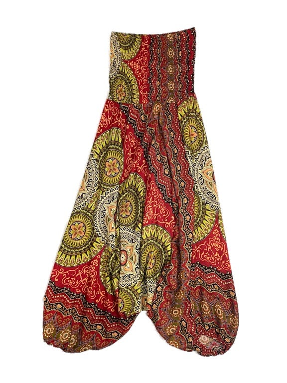 Harem pant & halter neck jumpsuit - various prints