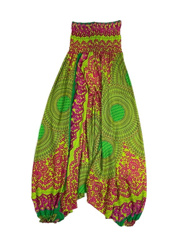 Harem pant & halter neck jumpsuit - various prints