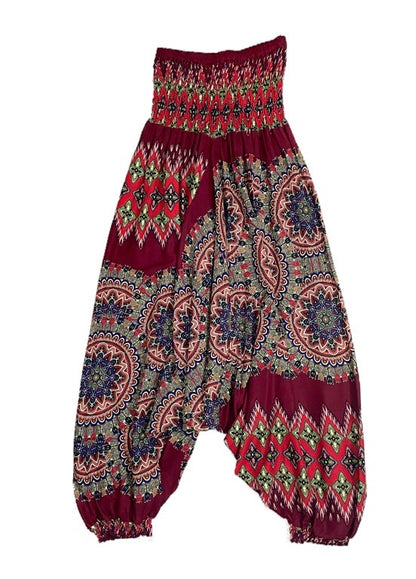 Harem pant & halter neck jumpsuit - various prints