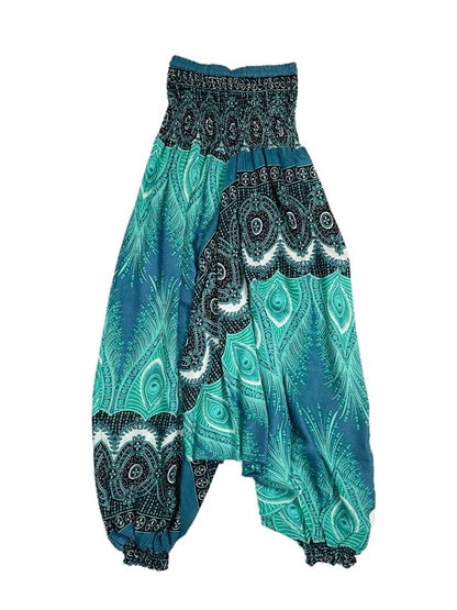 Harem pant & halter neck jumpsuit - various prints