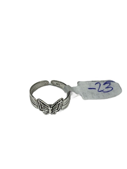 Silver toe rings-various patterns