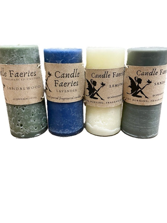 ❤Small Pillar candle 12 cm