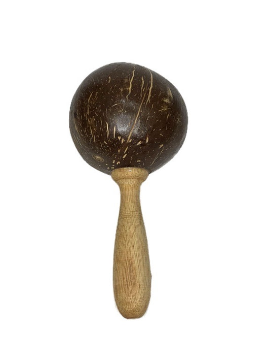 Coconut rattle shaker +/- 20cm