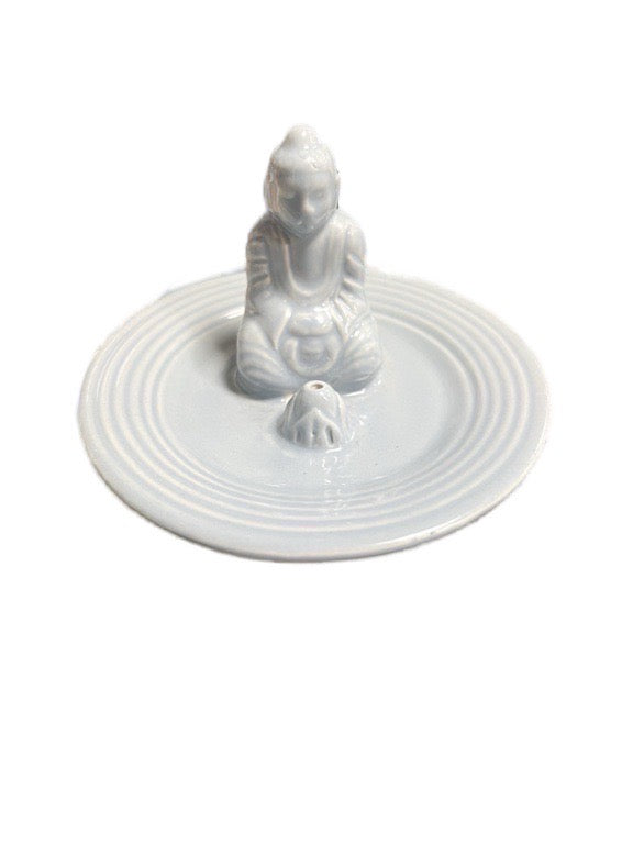 Ceramic incense holder - Buddha - various