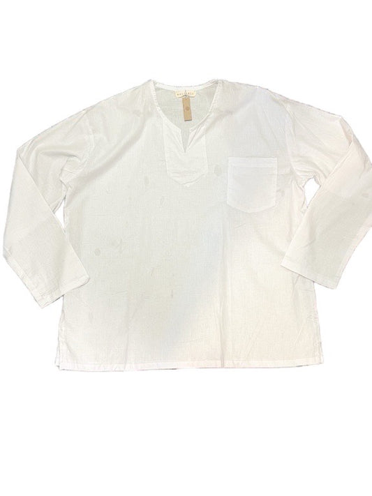 MANDARIN LS COTTON SHIRT