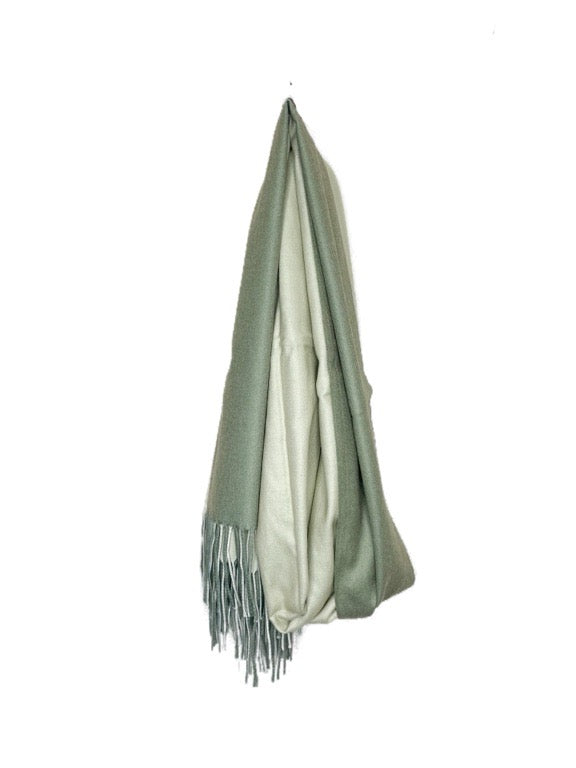 Cashmere pashmina - 2 tone 66 x 180cm - various colours