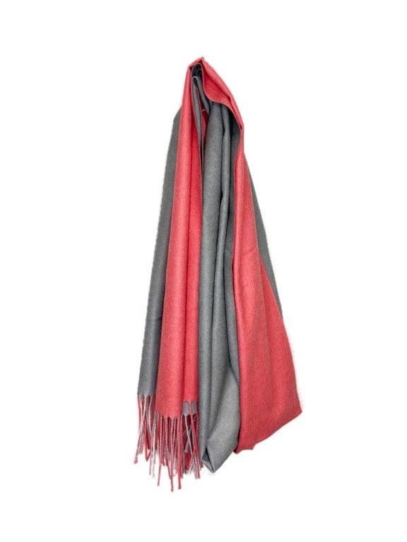 Cashmere pashmina - 2 tone 66 x 180cm - various colours