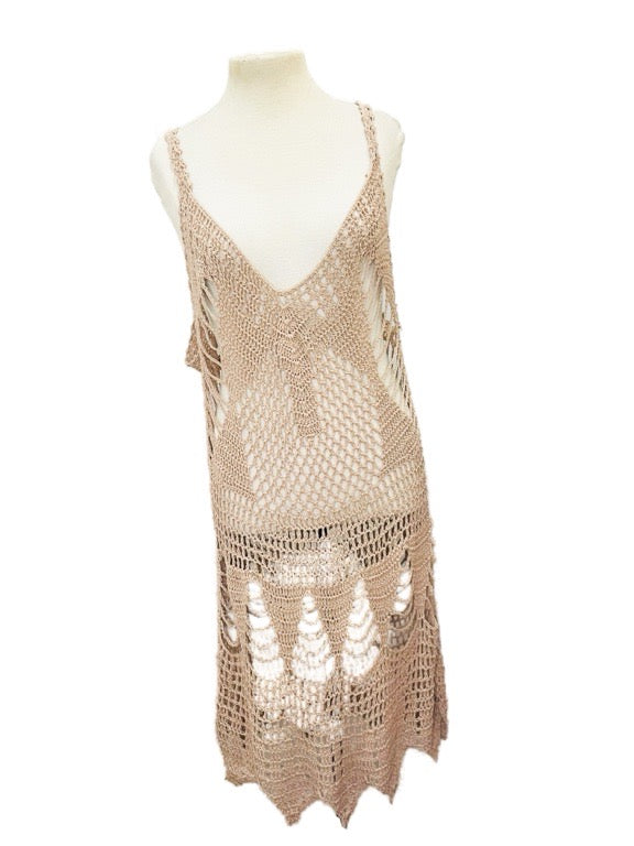 ❤Crochet mini dress
