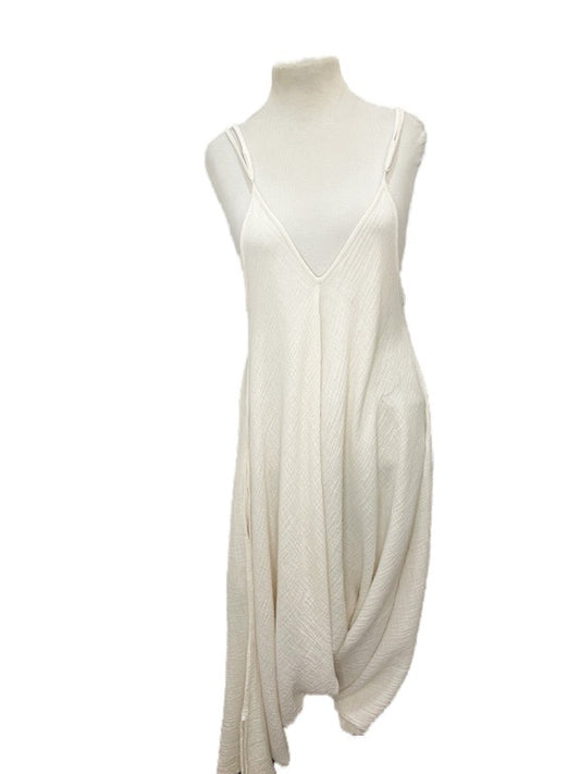 ❤Cotton crinkle jumpsuit