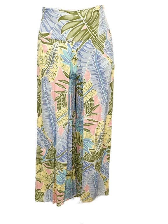 ❤Pant with fold over leg panels