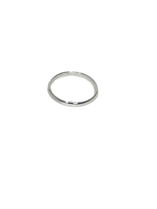 ❤Plain silver band 3mm