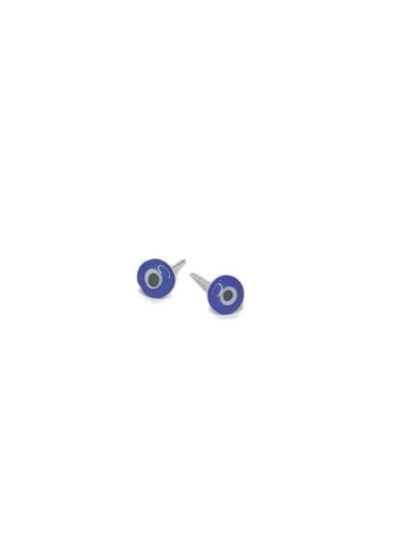 Evil Eye Stud earring - 3mm or 6mm