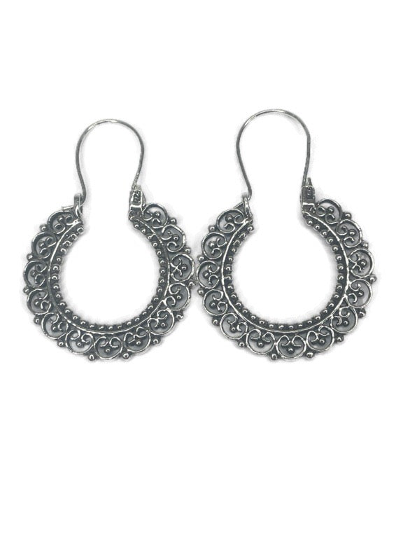 Silver Traditional Earrings