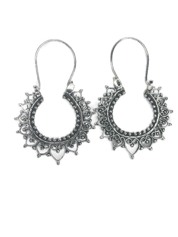 Silver Traditional Earrings