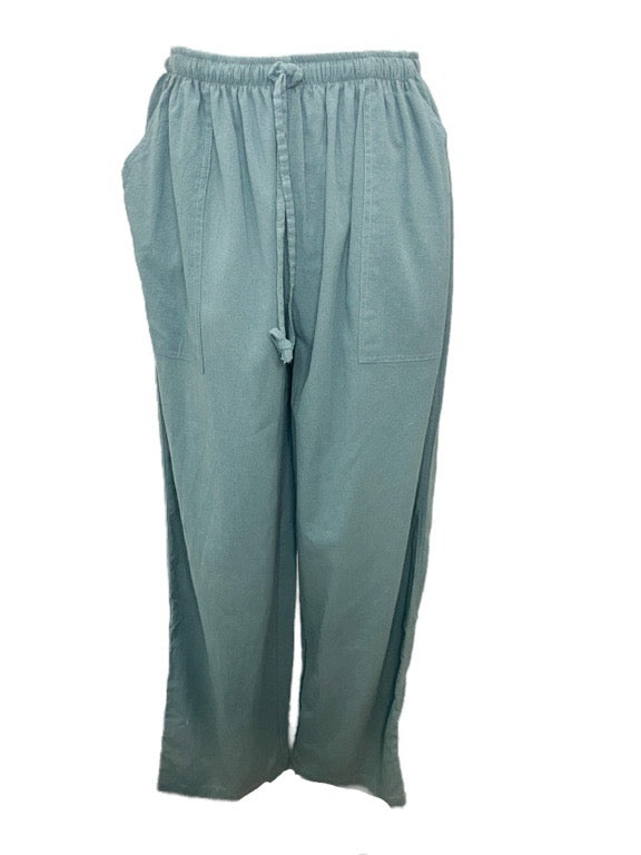 Thai cotton pant with patch pockets