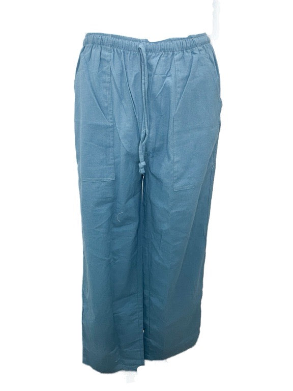 Thai cotton pant with patch pockets