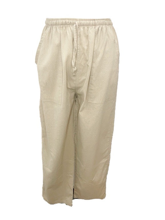 Thai cotton pant with patch pockets