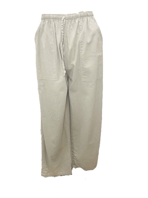 Thai cotton pant with patch pockets