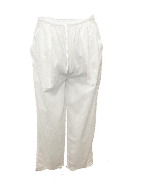 Thai cotton pant with patch pockets