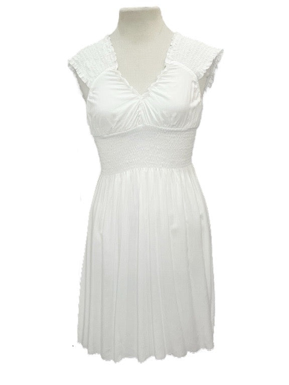 ❤Ombre underbust ruching dress