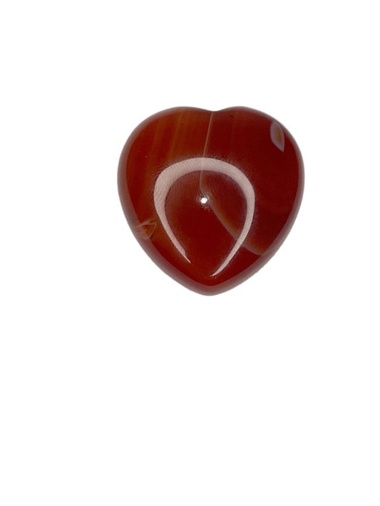 Carnelian heart