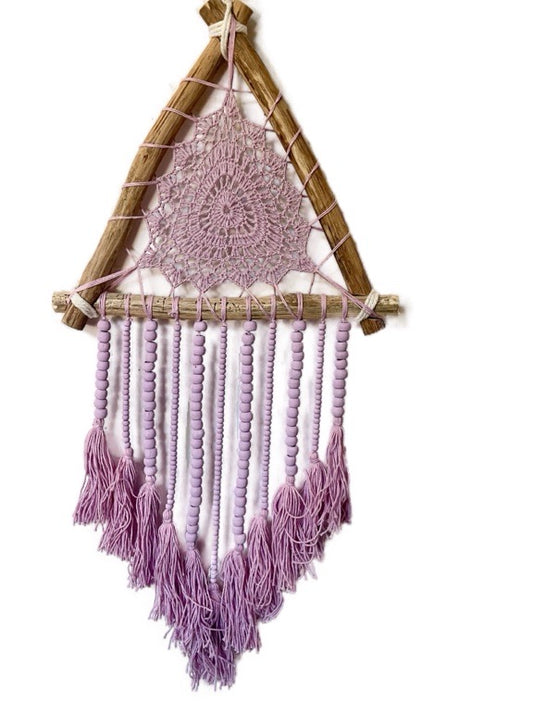 Rattan crochet dream catcher 30cm - various