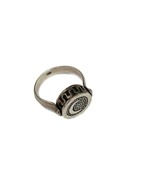 Swivel ring - moon arrow