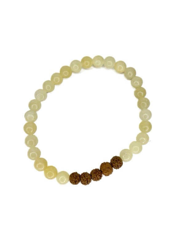 Yellow Jade Bracelet