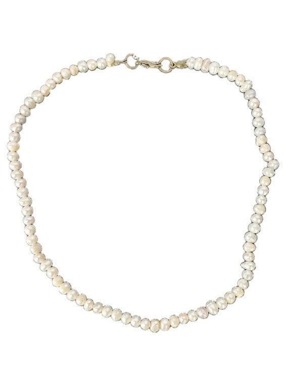 Pearl necklace 4mm