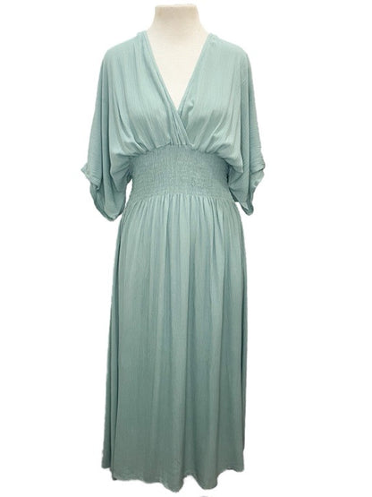 Batwing Closed Back dress