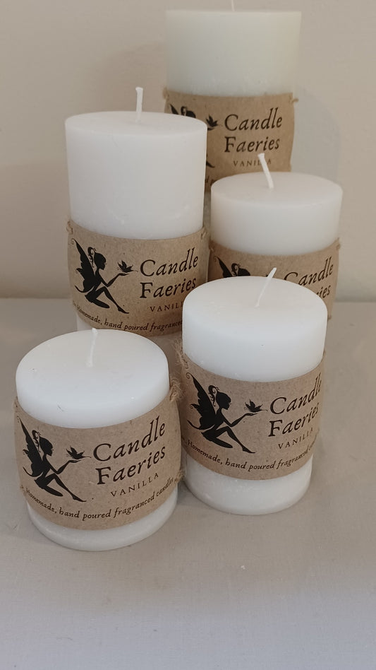 Small pillar candle 7cm