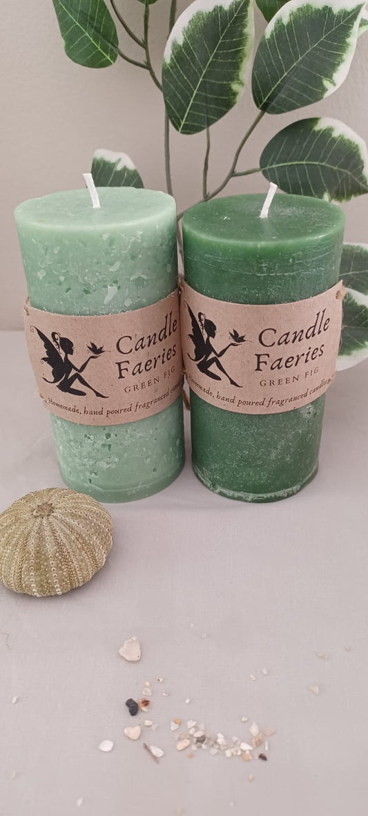 Med pillar candle 15cm