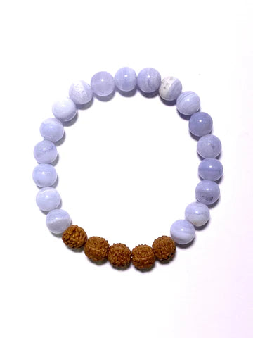 Blue lace Agate bracelet